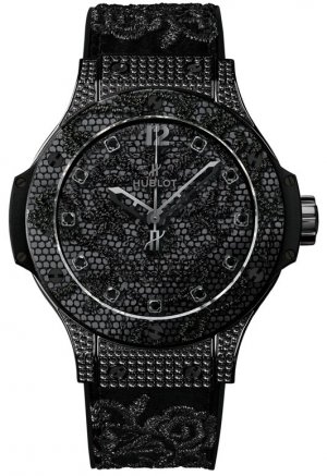 Réplique Hublot Big Bang Broderie Tous Diamonds Black Watch 343.