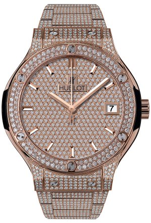 Hublot Classic Fusion King or Full Pave 38mm 565.OX.9010.OX.3704