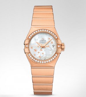 Omega Constellation Co-Axial automatique etoile 27mm Femme Montr