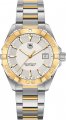 TAG Heuer Aquaracer argent Dial Acier inoxydable with 18kt Yellow Gold WAY1151.BD0912