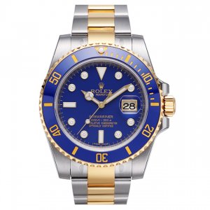 Réplique Rolex Submariner 116613LB-97203 Cadran Bleu Hommes 116613LB-97203b Montre