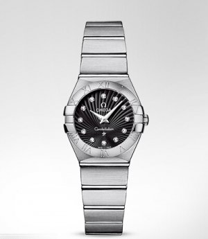 Omega Constellation Black Watch diamant