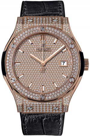 Hublot Classic Fusion King or Full Pave 42mm 542.OX.9010.LR.1704