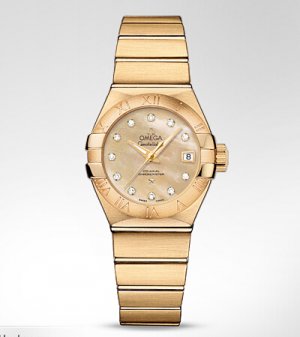 Omega Constellation Co-Axial automatique 27mm Femme Montre