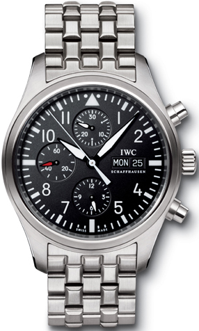 Réplique IWC Classic Pilot's automatique chronographe hommes IW371704 Montre