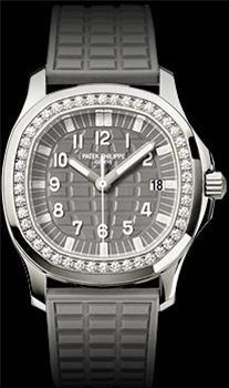 Réplique Patek Philippe Aquanaut Femmes SS-Diamonds Grey 5067A Montre - Cliquez sur l'image pour la fermer